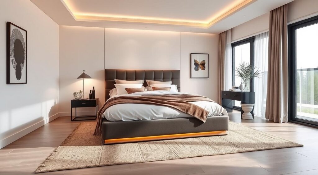 Stylish Double Bed Design 