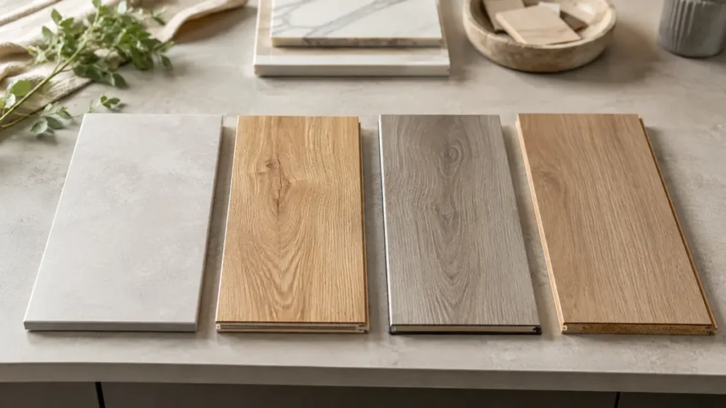 Tile vs wood vs vinyl vs laminate flooring comparison
